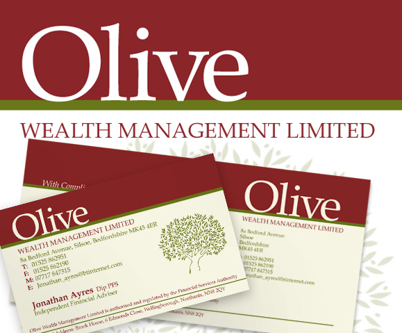 Olive Wealth Identity & Stationery
